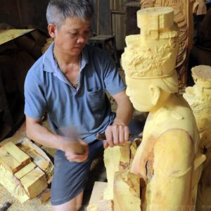 Sơn Đồng – Làng nghề tạc tượng nghìn năm tuổi